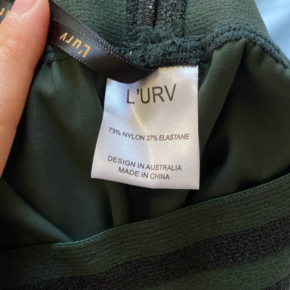 NWT SET- L’urv Tranquillity Bra & Leggings- Size S Forest Green - Picture 15 of 16